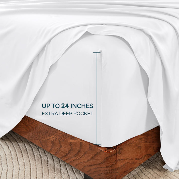 300 Thread Luxury Bamboo Sheets Set - GOKOTTA