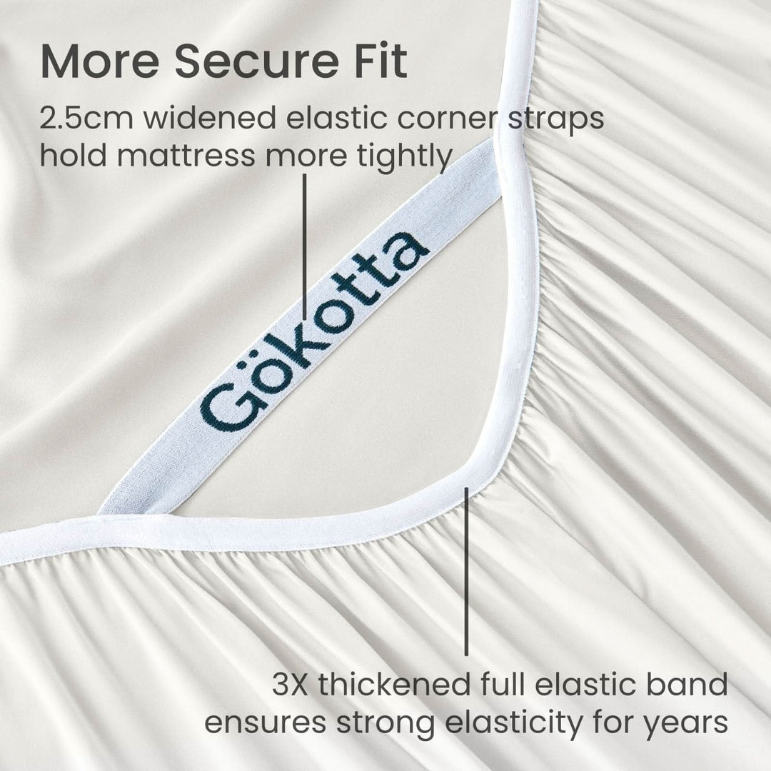 300 Thread Luxury Bamboo Sheets Set - GOKOTTA