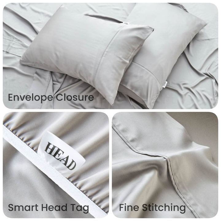 300 Thread Luxury Bamboo Sheets Set - GOKOTTA