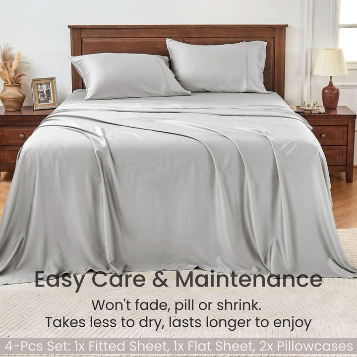 300 Thread Luxury Bamboo Sheets Set - GOKOTTA