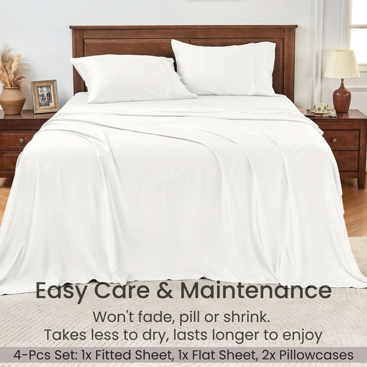 300 Thread Luxury Bamboo Sheets Set - GOKOTTA