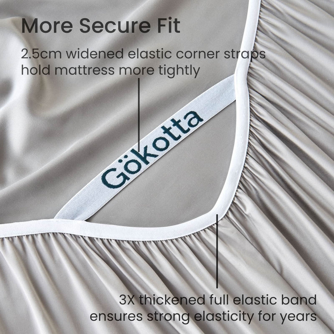 300 Thread Luxury Bamboo Sheets Set - GOKOTTA