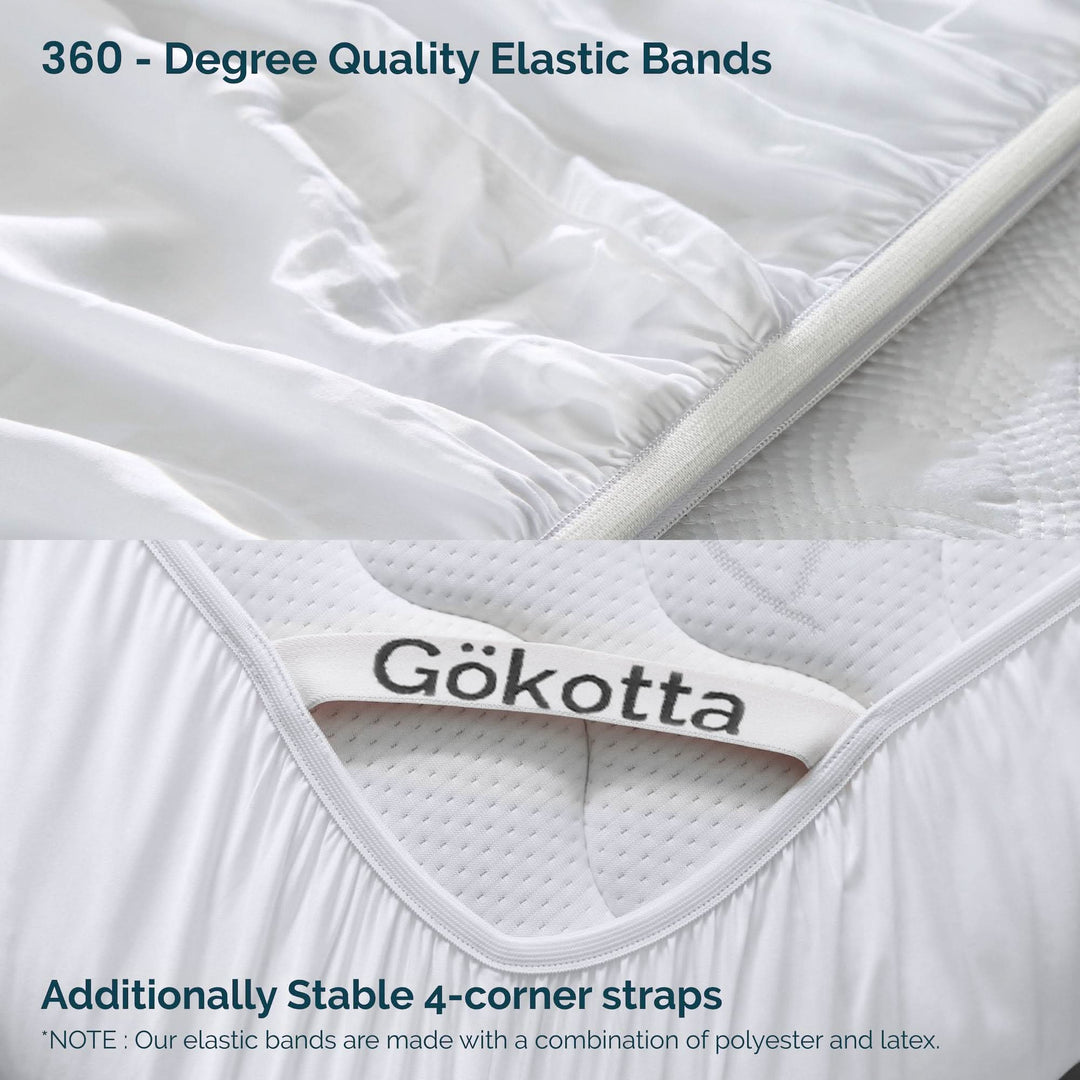Bamboo Fitted Sheet & Pillowcase Set - GOKOTTA