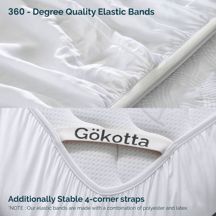 Bamboo Fitted Sheet & Pillowcase Set - GOKOTTA