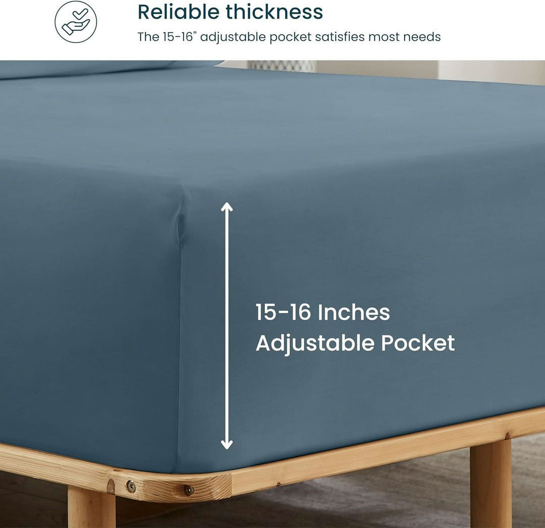 Cooling Bamboo Fitted Sheet Only - GOKOTTA