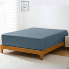 Cooling Bamboo Fitted Sheet Only, Blue