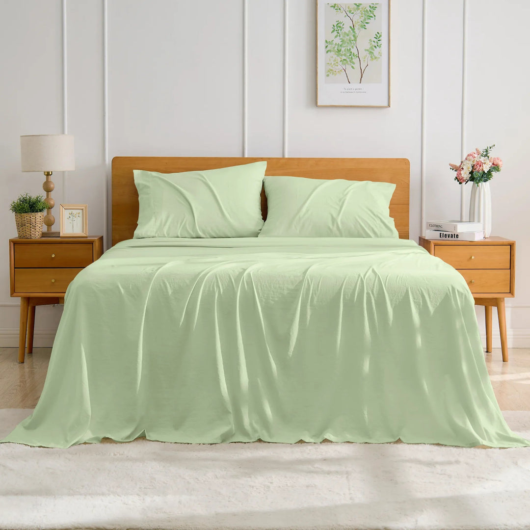 Ultra Soft Brushed Microfiber Bed Sheets Set - GOKOTTA