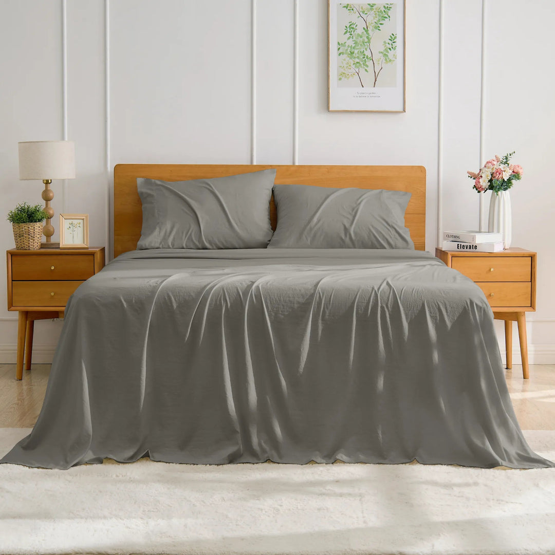 Ultra Soft Brushed Microfiber Bed Sheets Set - GOKOTTA