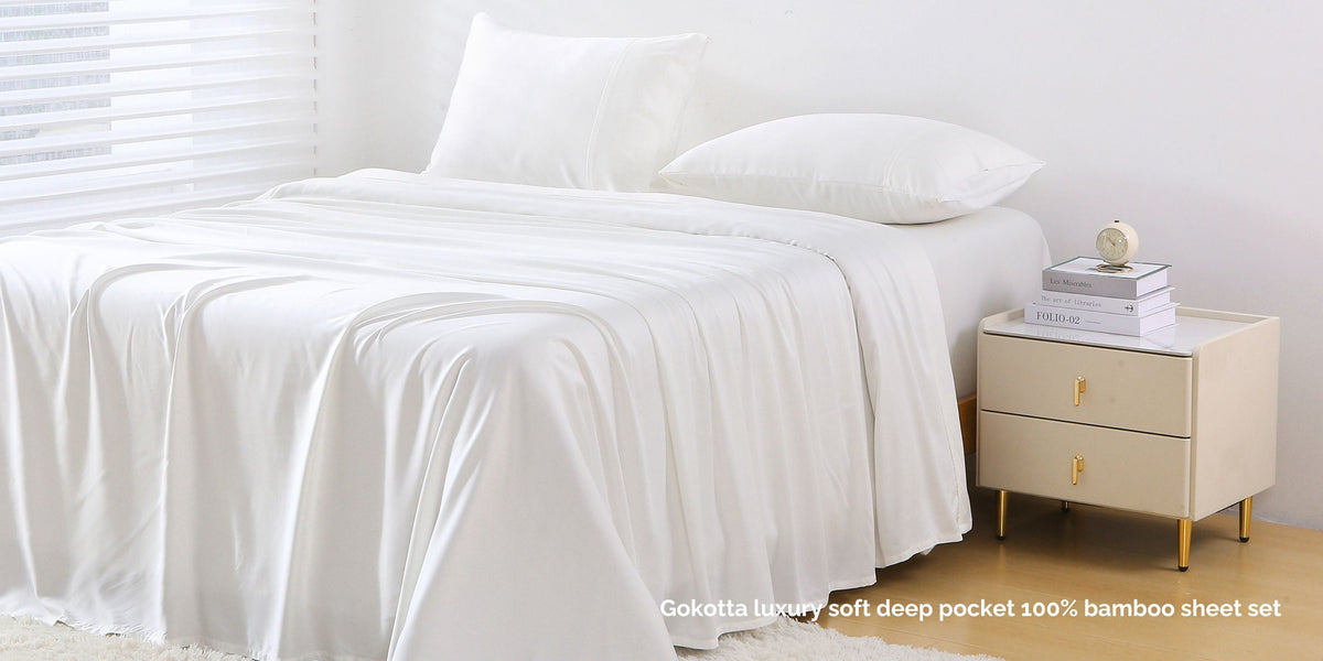 Gokotta Rack Experience Maximum Comfort: Gokotta's All-Season Bamboo Sheets – GOKOTTA