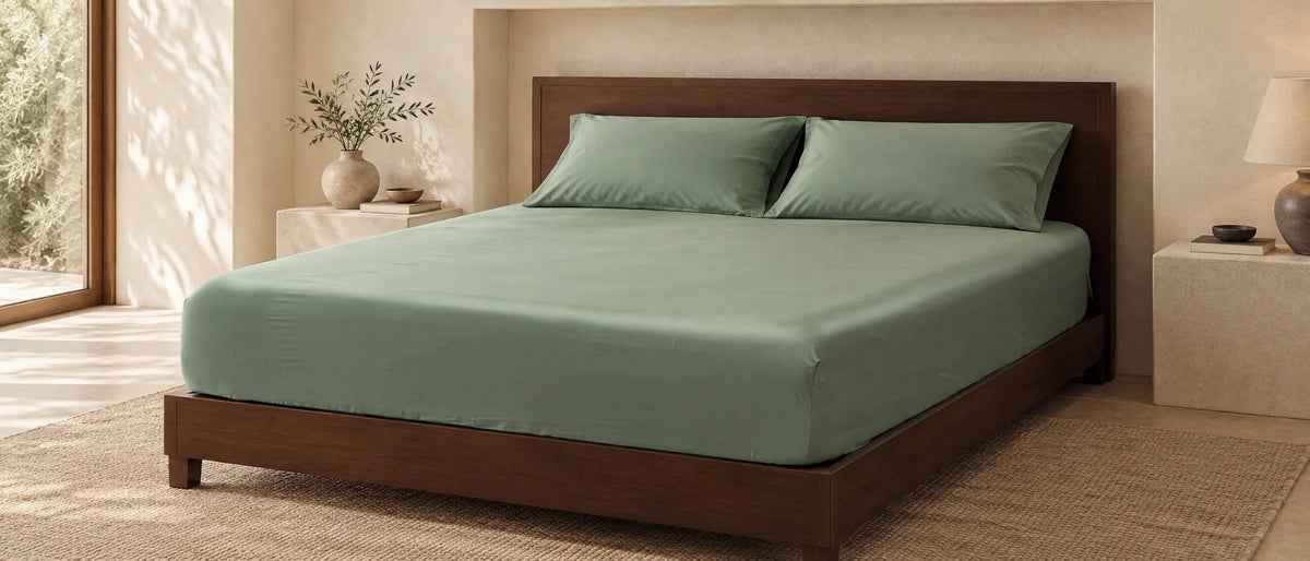 Green Bamboo Sheets for Fall: Choose a Shade That Works Through Winter - GOKOTTA