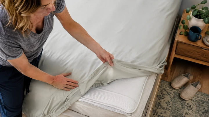Your Cooling Sheets Aren't the Problem. Your Topper Stack Might Be.