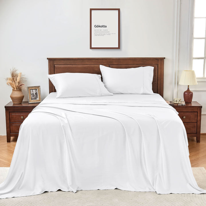 300 Thread Luxury Bamboo Sheets Set - GOKOTTA