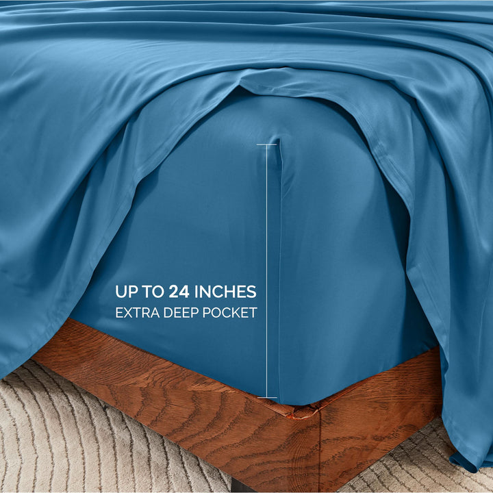 300 Thread Luxury Bamboo Sheets Set - GOKOTTA
