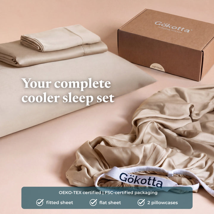 ClassicBreeze™ Bamboo Viscose Sheet Set, Dune