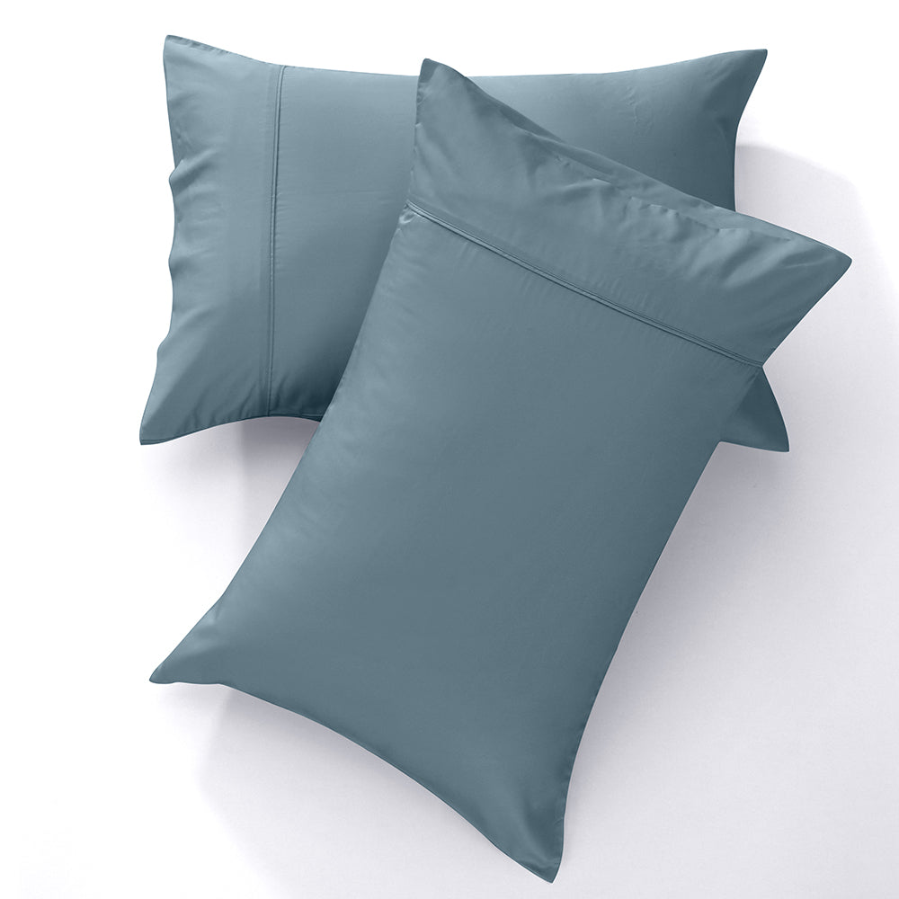 Blue Bamboo Pillowcases by GOKOTTA - Image 1