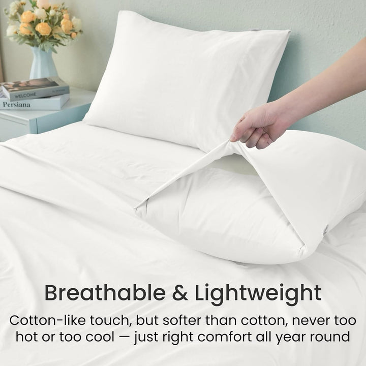 Ultra Soft Brushed Microfiber Bed Sheets Set