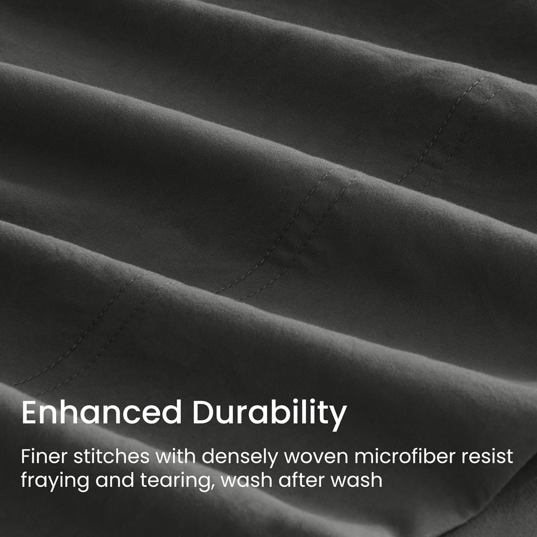 Ultra Soft Brushed Microfiber Bed Sheets Set