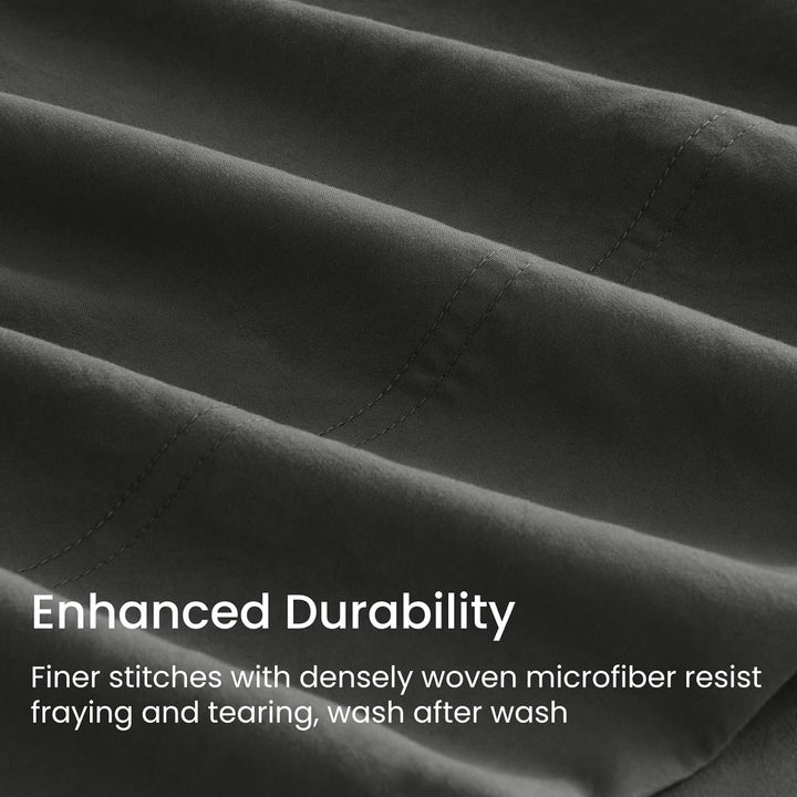 Ultra Soft Brushed Microfiber Bed Sheets Set