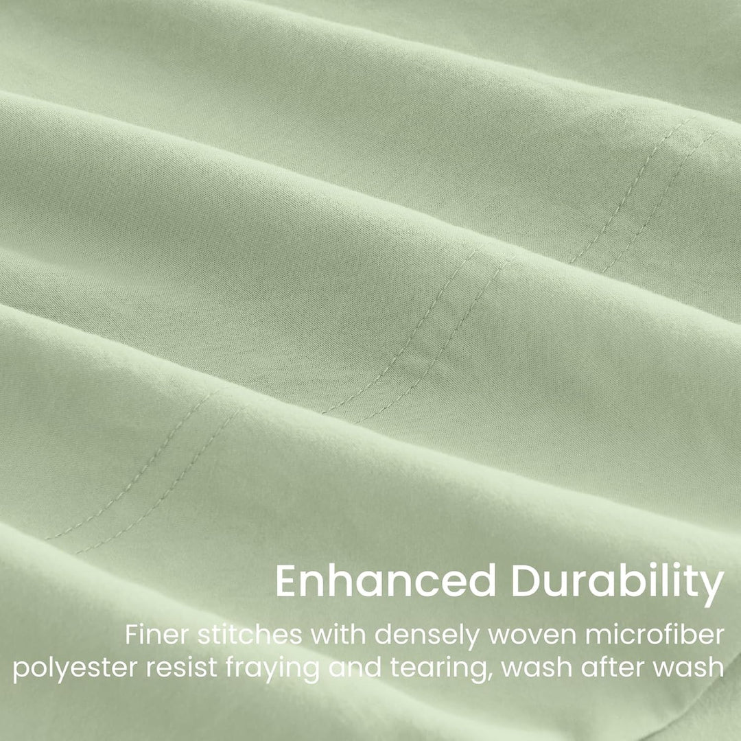 Ultra Soft Brushed Microfiber Bed Sheets Set