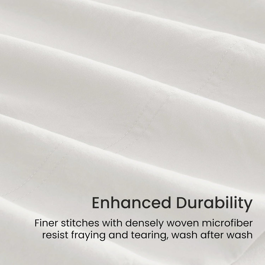 Ultra Soft Brushed Microfiber Bed Sheets Set