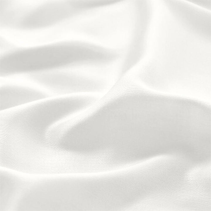 GOKOTTA Bamboo Rayon Duvet Cover Set in Bright White - Image 3