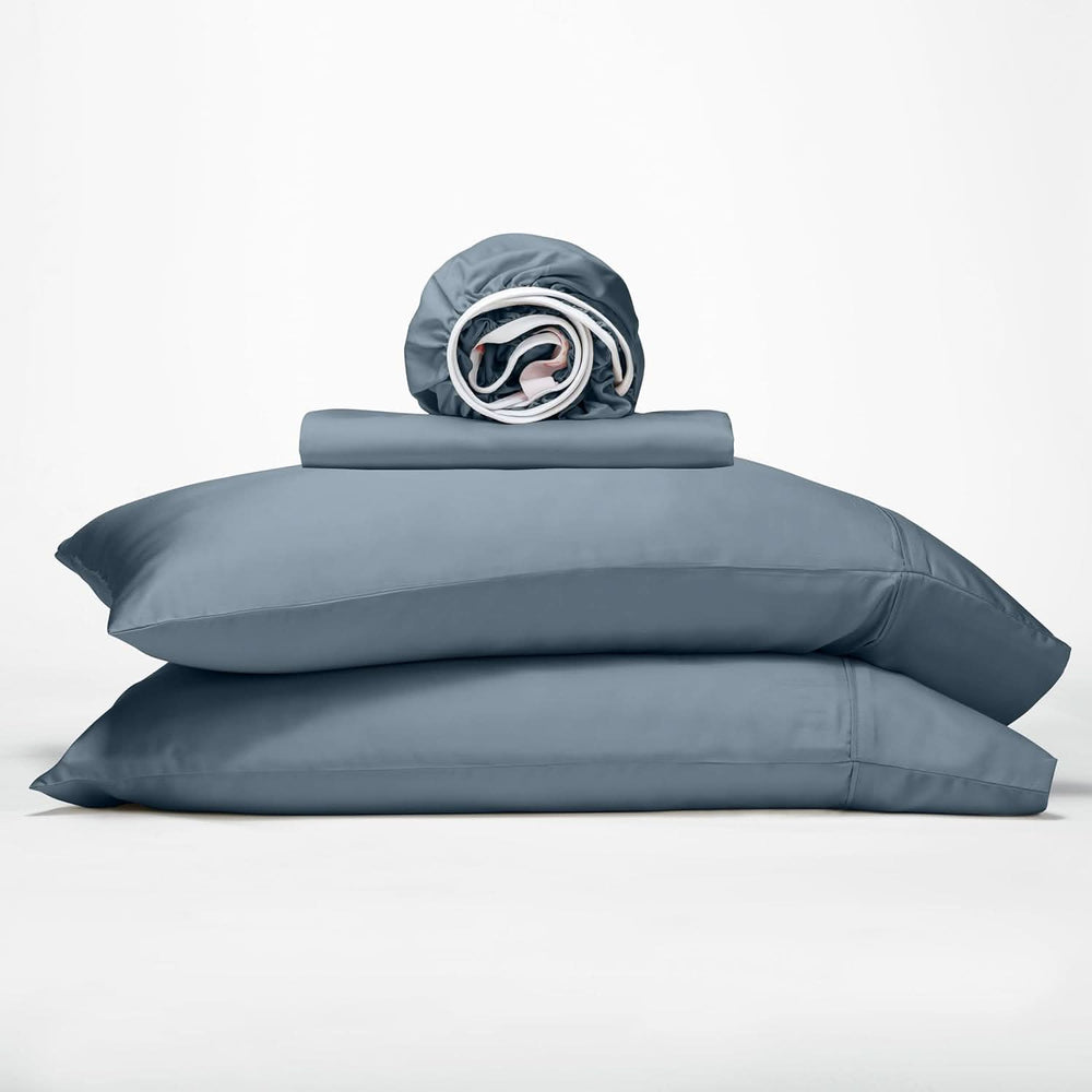 GOKOTTA Bamboo Sheet Set - BreezeComfort - Blue 1