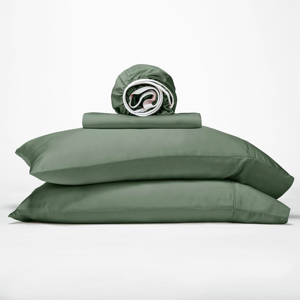 GOKOTTA Bamboo Sheet Set - BreezeComfort - Green 1