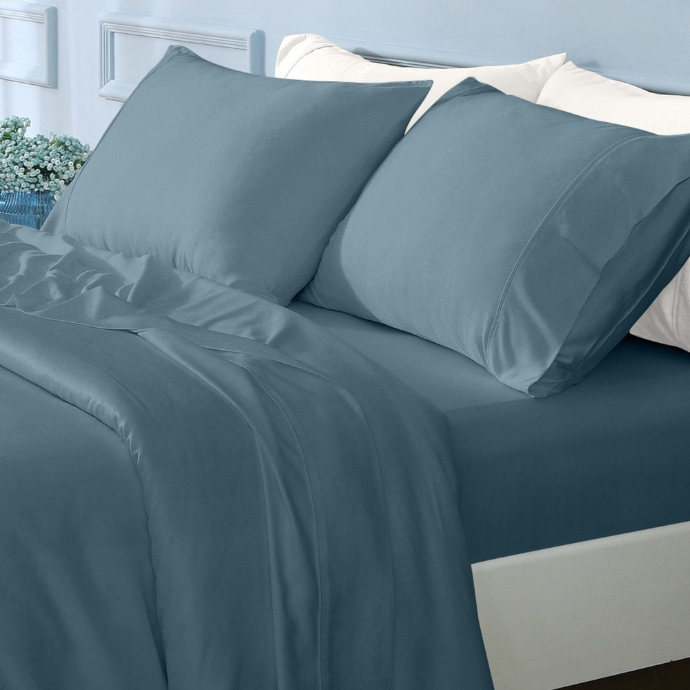 GOKOTTA pillowcases in a tidy bedroom setting, creating a warm atmosphere.