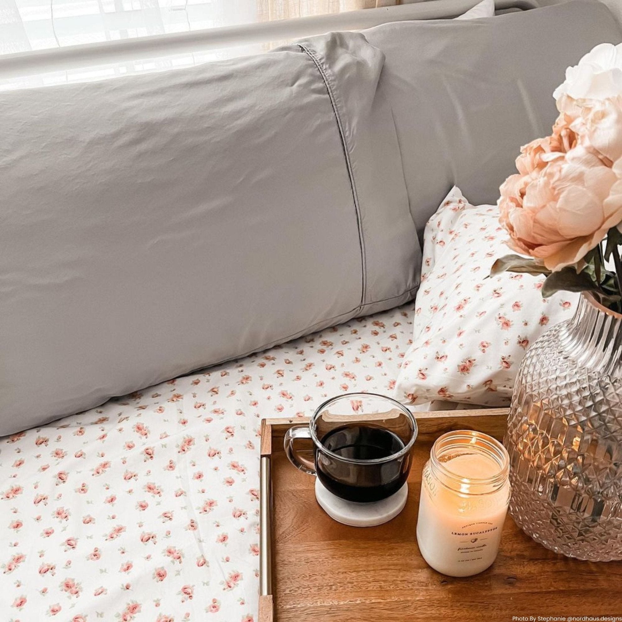 GOKOTTA pillowcases in use on a bed, demonstrating their comfort.