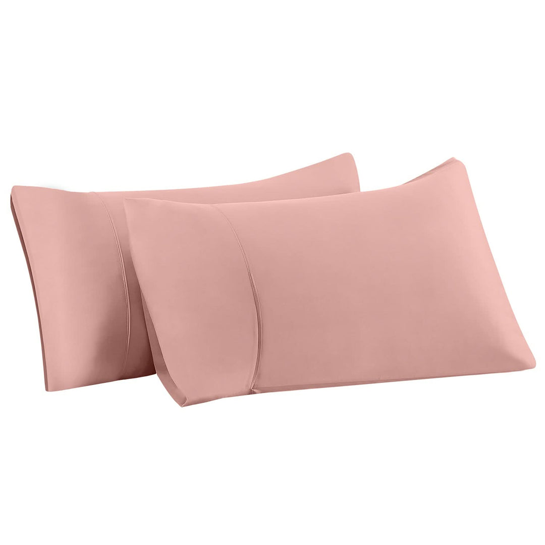 Bamboo Cooling Pillowcases Set, Pink（Summer Bundlue Free Gift） - GOKOTTA