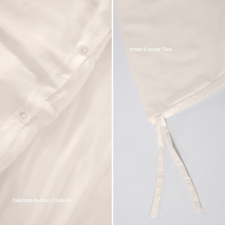 Bamboo Duvet Cover Set - Grey - GOKOTTA