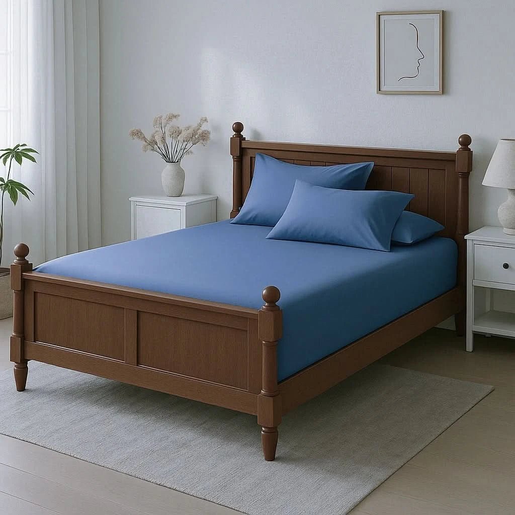Bamboo Fitted Sheet & Pillowcase Set - GOKOTTA