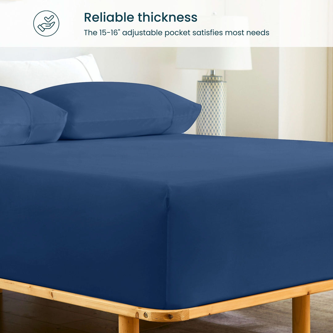 Bamboo Fitted Sheet & Pillowcase Set - GOKOTTA