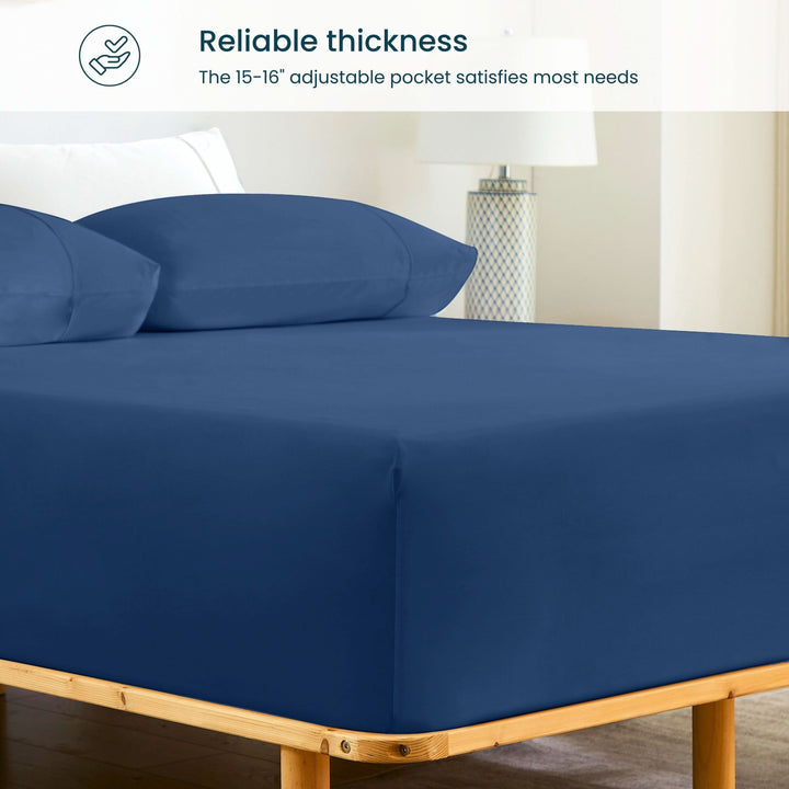 Bamboo Fitted Sheet & Pillowcase Set - GOKOTTA
