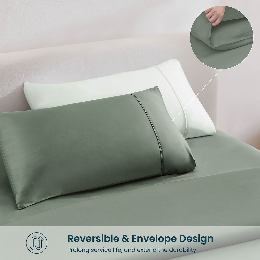 Bamboo Fitted Sheet & Pillowcase Set - GOKOTTA