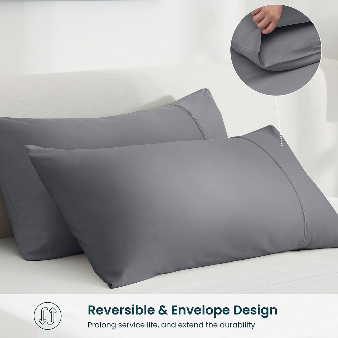 Bamboo Fitted Sheet & Pillowcase Set - GOKOTTA