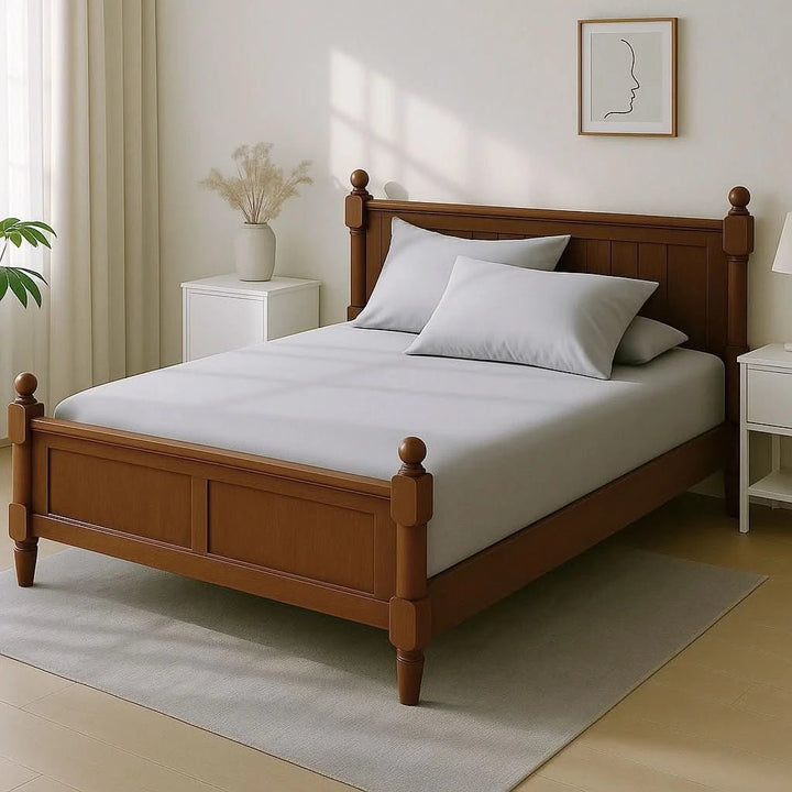 Bamboo Fitted Sheet & Pillowcase Set - GOKOTTA