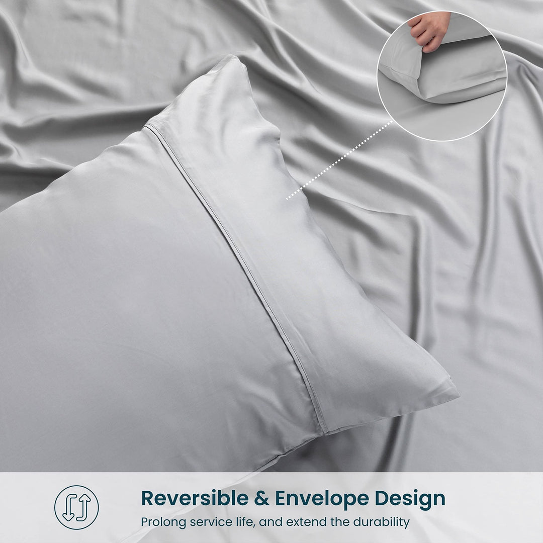 Bamboo Fitted Sheet & Pillowcase Set - GOKOTTA
