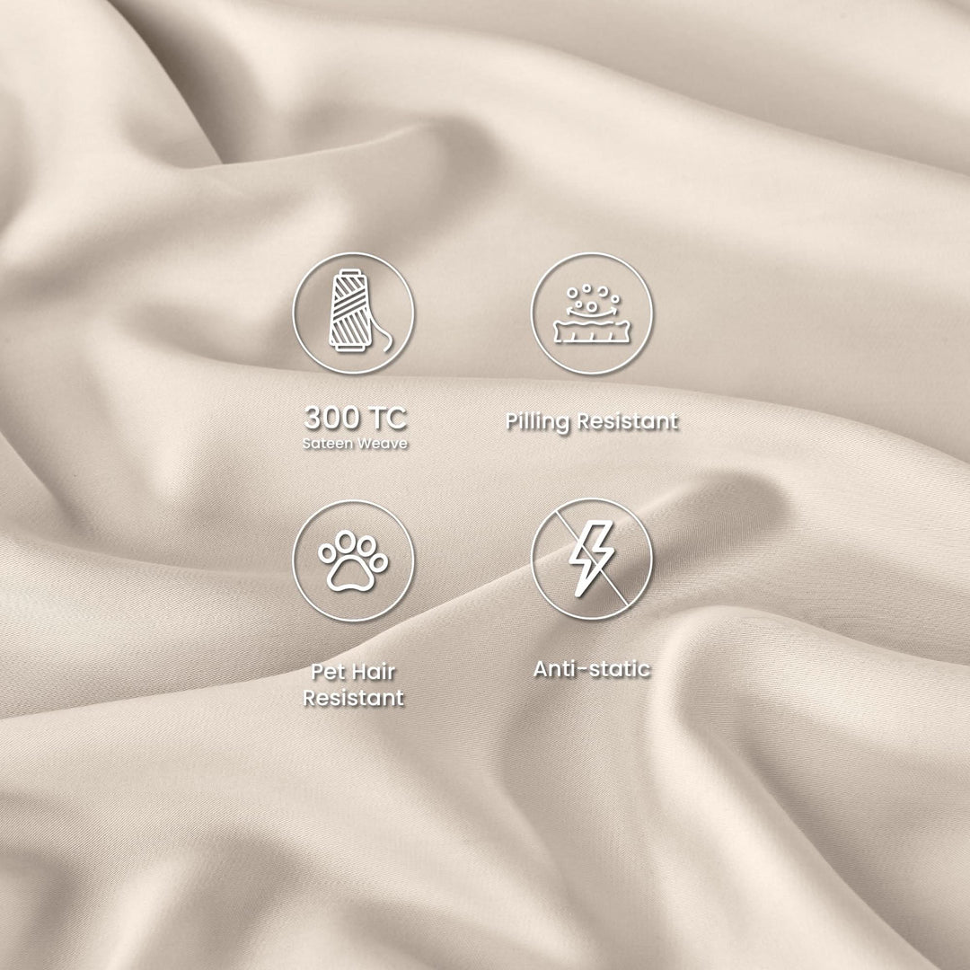 Bamboo Fitted Sheet & Pillowcase Set - GOKOTTA