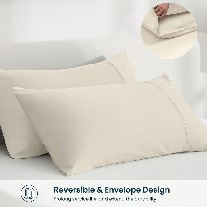 Bamboo Fitted Sheet & Pillowcase Set - GOKOTTA