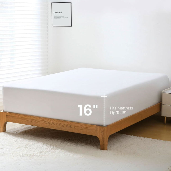 Bamboo Fitted Sheet & Pillowcase Set - GOKOTTA