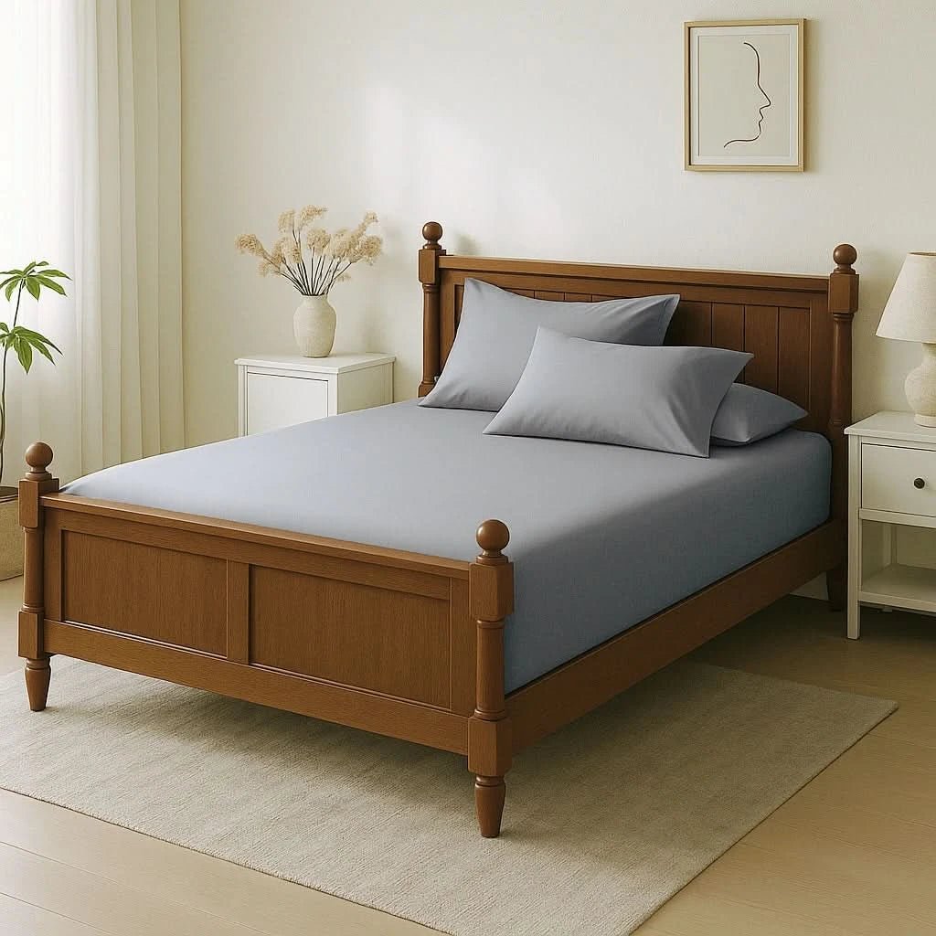 Bamboo Fitted Sheet & Pillowcase Set - GOKOTTA