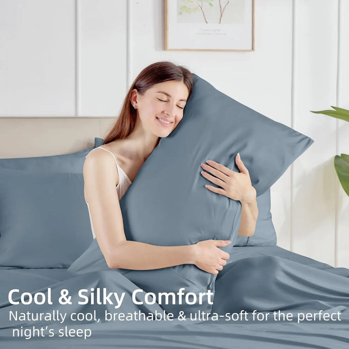 Cooling Bamboo Pillowcases Set