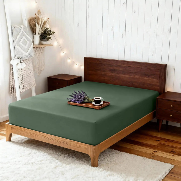 BreezeComfort Cooling Bamboo Fitted Sheet for Hot Sleepers - GOKOTTA