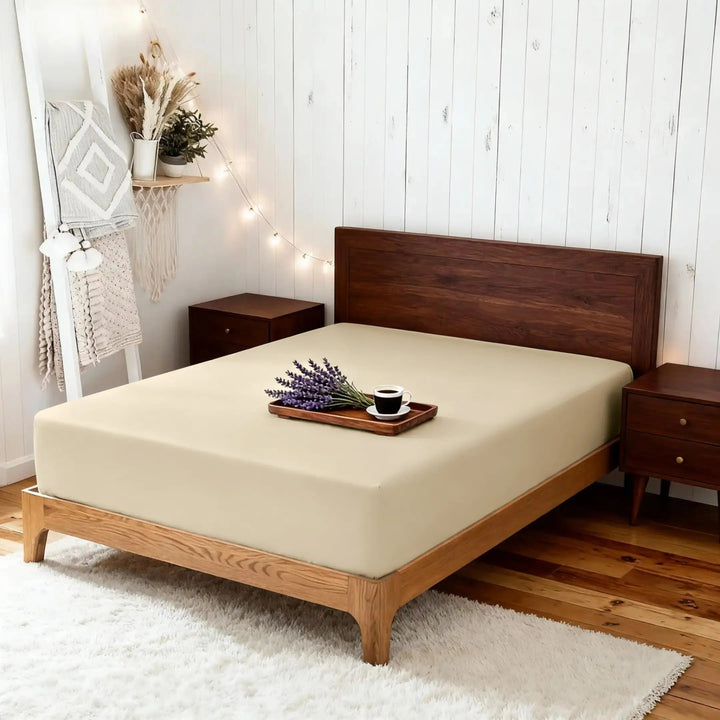 BreezeComfort Cooling Bamboo Fitted Sheet for Hot Sleepers - GOKOTTA