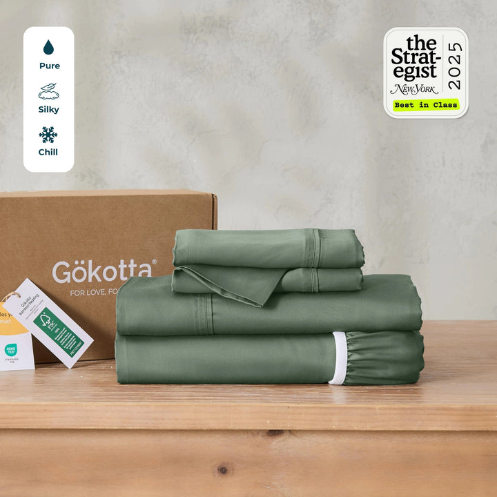 BreezeComfort Eco Grown Bamboo Rayon Sheet Set - GOKOTTA