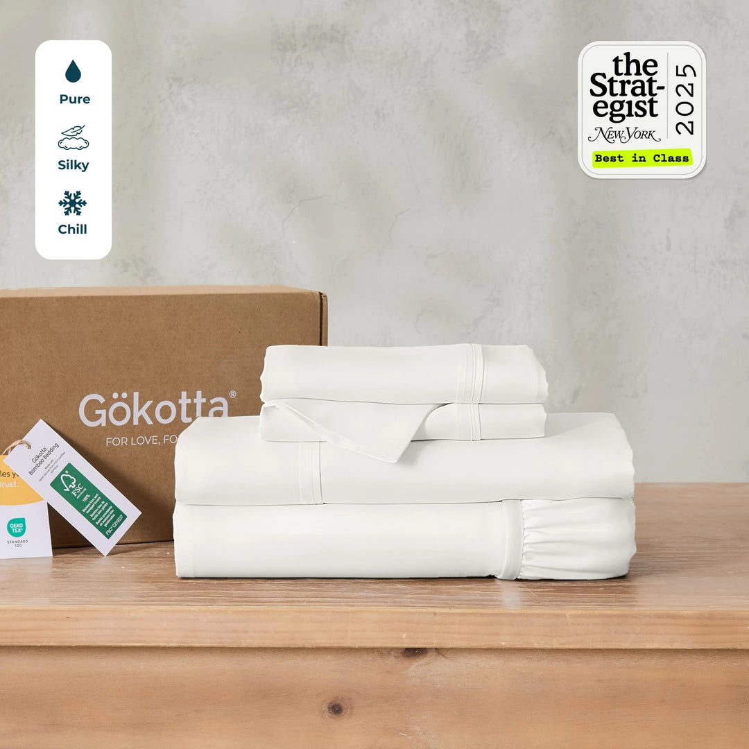 BreezeComfort Eco Grown Bamboo Rayon Sheet Set - GOKOTTA