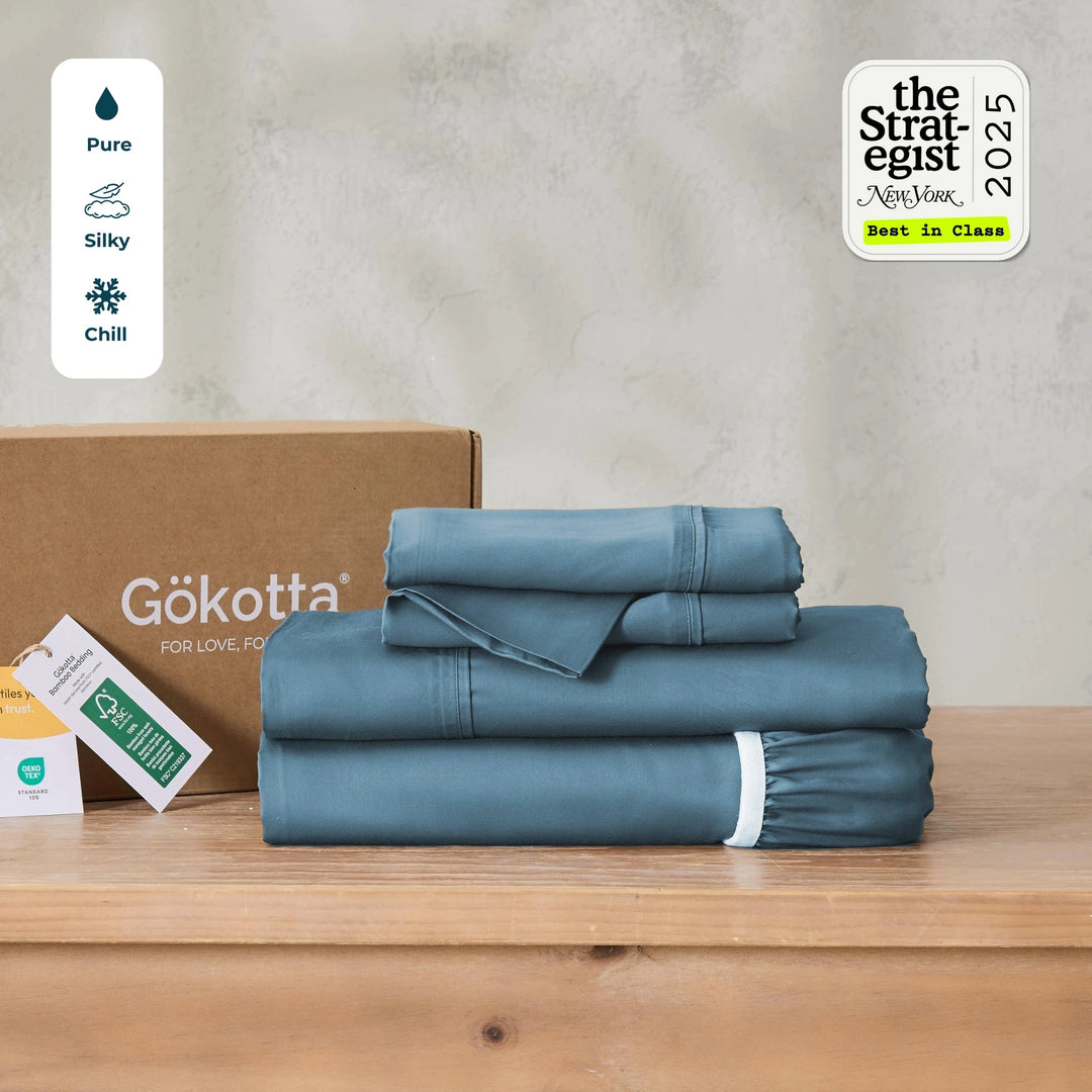 BreezeComfort Eco Grown Bamboo Rayon Sheet Set - GOKOTTA