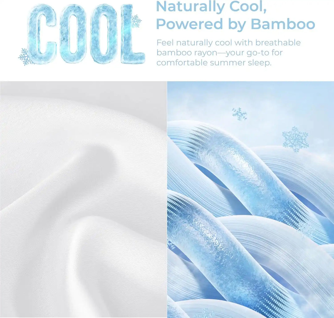 Cooling Bamboo Pillowcases Set