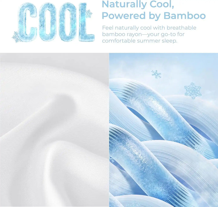 Cooling Bamboo Pillowcases Set